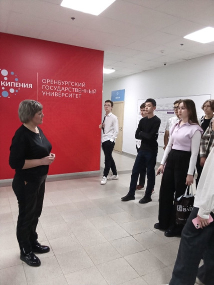Профориентация в лицее.